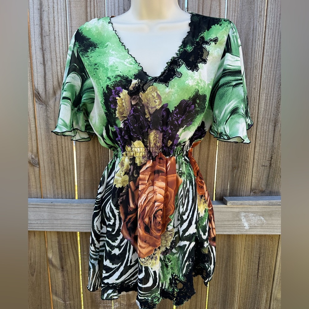 Anthropologie Mushka by Sienna Rose Boho Tunic Dress (Medium)